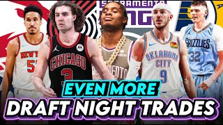 POTENTIAL 2024 NBA DRAFT NIGHT TRADES  Alex Caruso and Josh Giddey trade shake up Thunder and Bulls [upl. by Zelikow333]