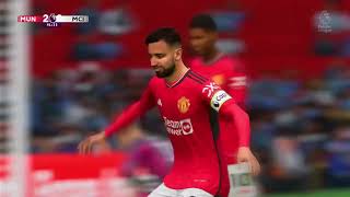 Recap Manchester united 21 Manchester City football Highlights  FA Cup finals  FC24 Gaming [upl. by Akeber]