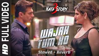 WAJAH TUM HO Full  Lofi Song HATE STORY 3 Songs Zareen Khan Karan Singh Grover tseries [upl. by Adihsar478]