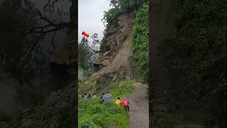 Maintain village dhorpatan landslide mountains village shorts [upl. by Aizahs]