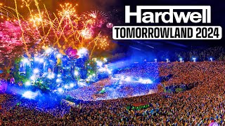 HARDWELL  TOMORROWLAND 2024 MAINSTAGE  WEEKEND 2 [upl. by Inhsor]