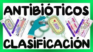 ANTIBIÓTICOS CLASIFICACIÓN Y MECANISMO DE ACCIÓN  GuiaMed [upl. by Eggett]