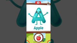 A to Z  kids Alphabets  Phonetics learn Alphabet shorts trending phonicssong phonics abcd [upl. by Aiceled]