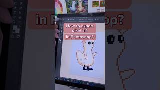 How to EXPORT pixel art from Photoshop correctly pixelart howtopixelart photoshoptutorial [upl. by Annemarie]