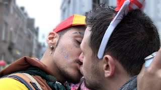 Gay Kiss Challenge  Dutch Edition [upl. by Izabel488]