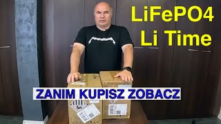 LITIME Rozpakowanie Tanie akumulatory LiFePO4 z Chin [upl. by Ahsemrac]