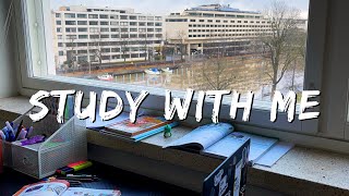 110 HOUR STUDY WITH ME Background noise no music  ASMR  writing sound [upl. by Krute627]