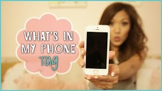 Whats in my iPhone Tag  ilikeweylie [upl. by Brant]