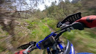 2023 YZ250 RAW POV Trail Riding  Enduro  Pure 2 Stroke [upl. by Ovida]