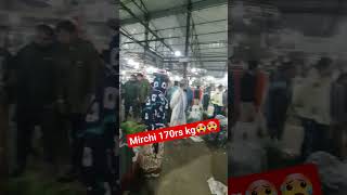 Mirchi rate 170rs🥵🥵 viralvideo viralshorts market vegetablegarden mandi ahmedabadnews [upl. by Godrich541]