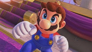 Super Mario Odyssey 100 Walkthrough Part 1  Cap amp Cascade Kingdom All Moons amp Purple Coins [upl. by Sybille]