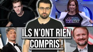 ILS NE COMPRENNENT RIEN À STAR WARS  HAYDEN CHRISTENSEN KATHLEEN KENNEDY RIAN JOHNSON [upl. by Eilerua]