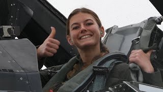 USAFA Cadets Fly in F16 for Operation Air Force [upl. by Ariait891]