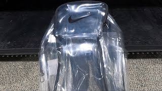 NIKE BRASILIA CLEAR TRAINING BACKPACK CLOSER LOOK NIKE BACKPACKS REVIEW REVIEWS SHOPPING [upl. by Anilesor157]