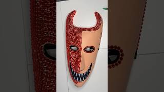 Bedazzling The Nightmare Before Christmas Masks halloween [upl. by Hajed156]