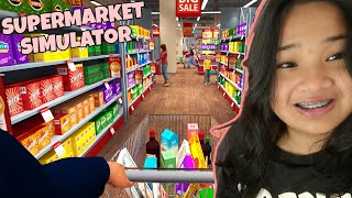 Supermarket Simulator Part 1  IMBIS NA PAGANON PAGANON [upl. by Edea]