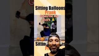 Balloon Prank Her Reaction Says It All ismail Reaction 11 shorts funny pranks funnymoments [upl. by Boles]