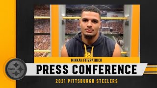 Steelers Press Conference Nov 29 Minkah Fitzpatrick  Pittsburgh Steelers [upl. by Joerg]