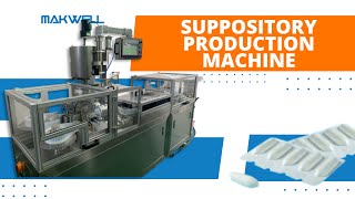 how to use Suppository production machine [upl. by Enautna]