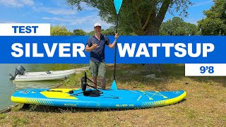 Test paddle WATTSUP SILVER 116 disponible chez DECATHLON [upl. by Ehling]