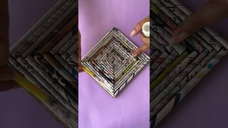 DIY News paper crafts youtubeshorts diy shorts craft art newspapercraft yt viral [upl. by Marler]