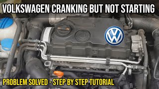 Volkswagen TDI Cranking But No Start Fault  Found amp Fixed  How To DIY [upl. by Suoicerp]