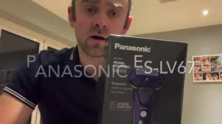 Panasonic ESLV67 Rechargeable WetDry Shaver Review [upl. by Llennoj432]