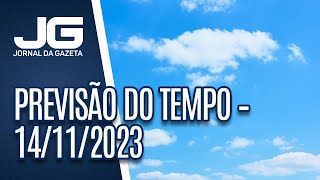 Previsão do Tempo – 14112023 [upl. by Binetta]