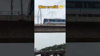 man vs wild bear grylls hindi voice meme sabse bada saap snake maha metro shorts nagpanchmi special [upl. by Anderson]