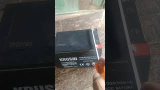 12v 20AH BATTERY how to discharge 12v [upl. by Eilak]