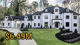 Extraordinary Custom home in Atlanta Georgia for sale  5211 Powers Ferry Rd Atlanta GA For sale [upl. by Nalhsa]