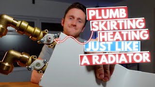 Plumb Skirting Heating just like a Radiator  ThermaSkirt Technical [upl. by Ma]