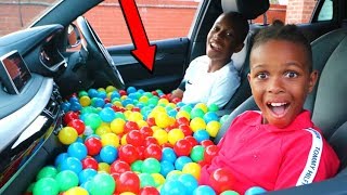 CAR BALL PIT PRANK ON MY MOM 5000 BALLS [upl. by Ecela292]