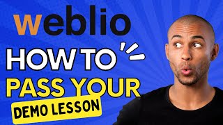 How to pass your demo lesson 2022Weblio esl [upl. by Hebner297]