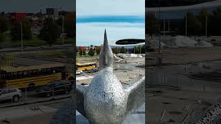 quotThe Callingquot Loon Sculpture outside of Allianz Field in St Paul MN [upl. by Lorri]