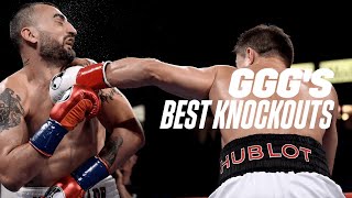 Eight Minutes Of Gennadiy quotGGGquot Golovkin Delivering Devastating Knockouts 🧨 [upl. by Lardner]