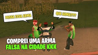 TROLLANDO PESSOAS COM ARMA FALSA   BRASIL ROLEPLAY [upl. by Nodnahs]