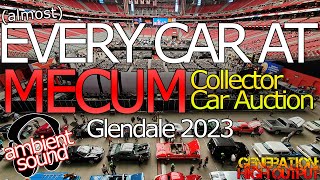 Mecum Glendale 2023 Full Walkthrough of Auction Cars [upl. by Raoul614]