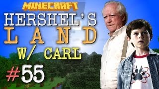 Hershels Land Pt55 w The REAL Carl Nova and Danz Minecraft [upl. by Nalod745]