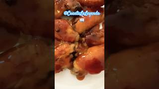 Alitas en salsa de mango habanero🤤 musica amor nosabiaquelonecesitaba music [upl. by Mike]