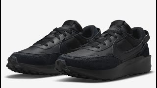 Nike Waffle Debut “Triple Black” [upl. by Marinelli]