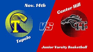 Center Hill JV vs Tupelo JV Boys Basketball [upl. by Justis]