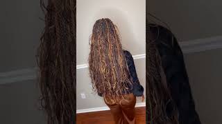 Marley Twists With Big Curls 🤎 Full video with all hair details will be posted soon bohotwists [upl. by Anurag]