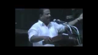 K Sudhakaran Speech  Peravoor [upl. by Ashlie776]