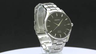 Seiko Seiko Selection SBPX103 Solar Titanium Men [upl. by Aratal]