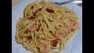 Come amp Cook with Me  Shrimp Scampi with White wine sauce [upl. by Llehsyar403]