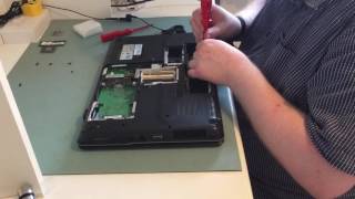 Repair fail Compaq CQ61 laptop CPU replacement [upl. by Gala]