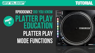 Reloop RP8000 MK2 Turntable Demo [upl. by Kabab]