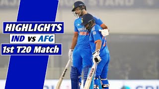 India vs Afghanistan 1st T20 Full Highlights 2024  IND vs AFG 1st T20 Full Match Highlights 2024 [upl. by Inirt]