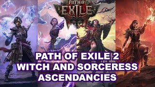 PoE2 Witchonly player breaks down Path of Exile 2s Witch and Sorceress Ascendancies [upl. by Merla]